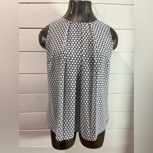 MICHAEL MICHAEL KORS – Sleeveless Printed Top – XS